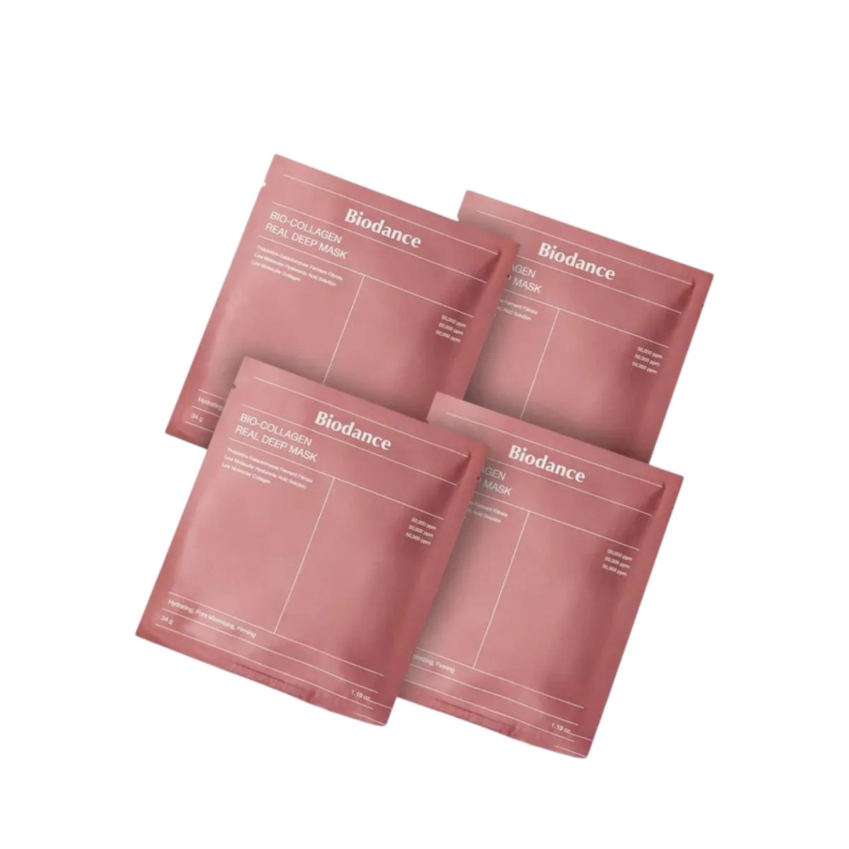Biodance Bio-Collagen Mask Pack of 4