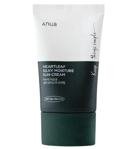 Anua Heartleaf Silky Moisture Sun Cream SPF 50+ PA++++
