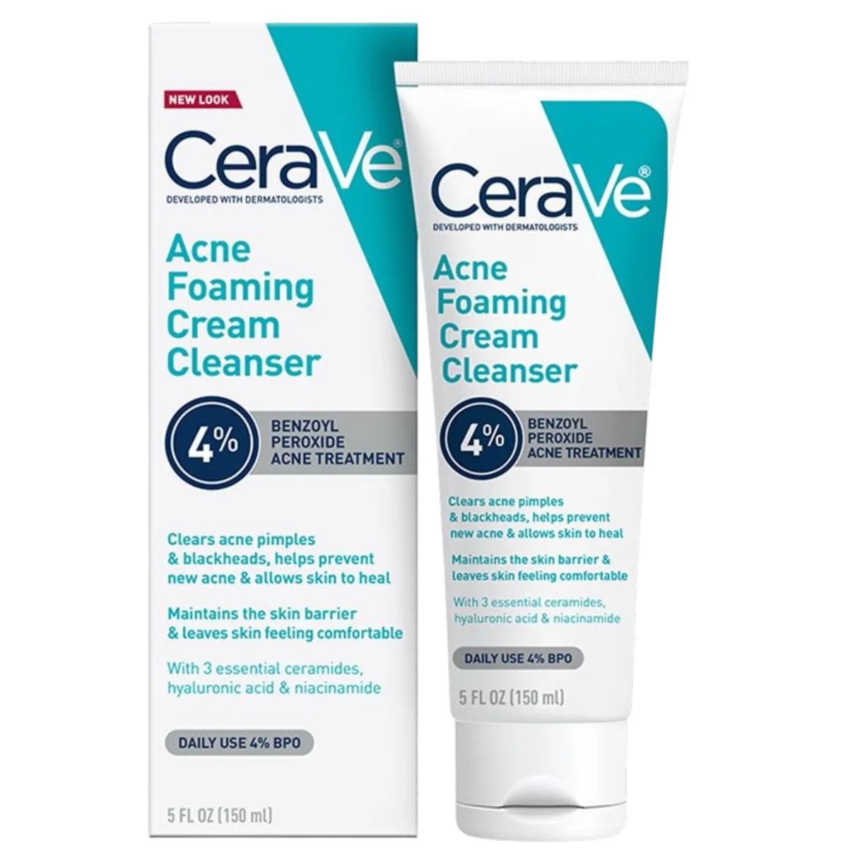 CeraVe Acne Foaming Cream Cleanser